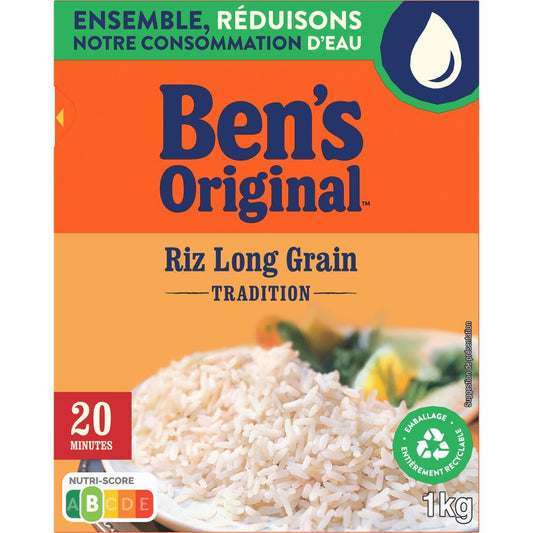 Riz Long Grain Tradition 20 minutes Vrac
Ben's Original
1kg