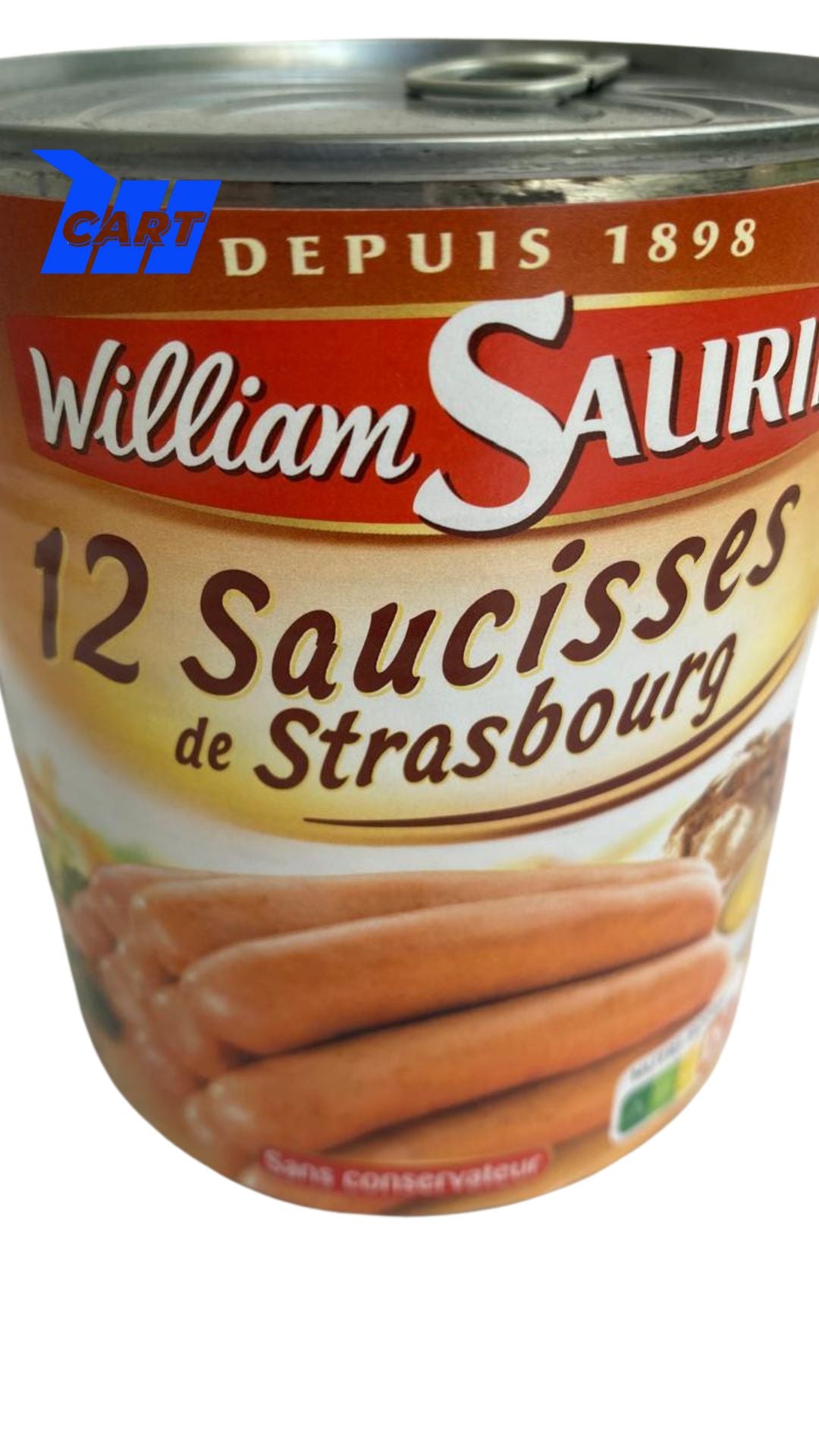 12 saucisses de STRASBOURG WILLIAM SAURIN 4/4