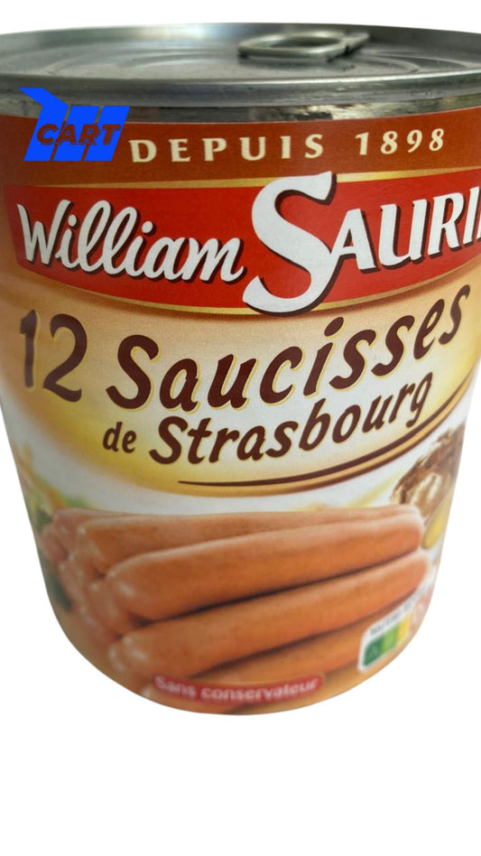 12 saucisses de STRASBOURG WILLIAM SAURIN 4/4