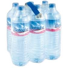 Pack de 6 Bouteilles eau de source MATOUBA 1.5 L