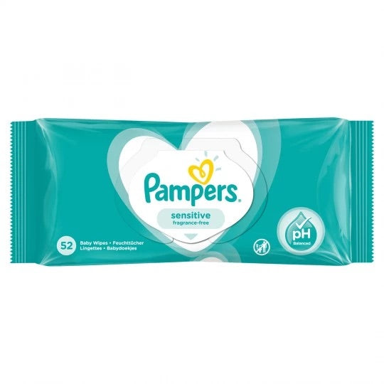 lingettes sensitive PAMPERS