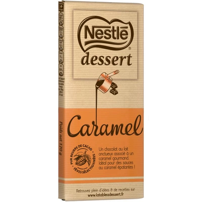 Tablette de chocolat au lait dessert NESTLE