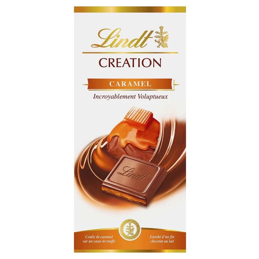 tablette de chocolat caramel LINDT