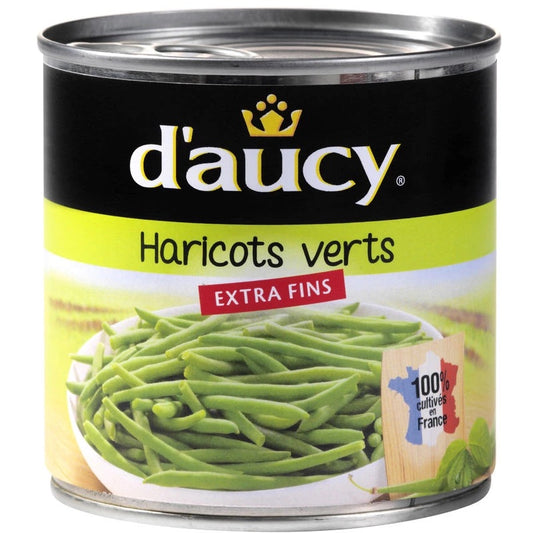 Haricot vert D'AUCY fins 440g