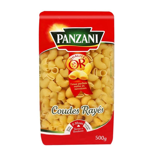 coudes rayés PANZANI 500g