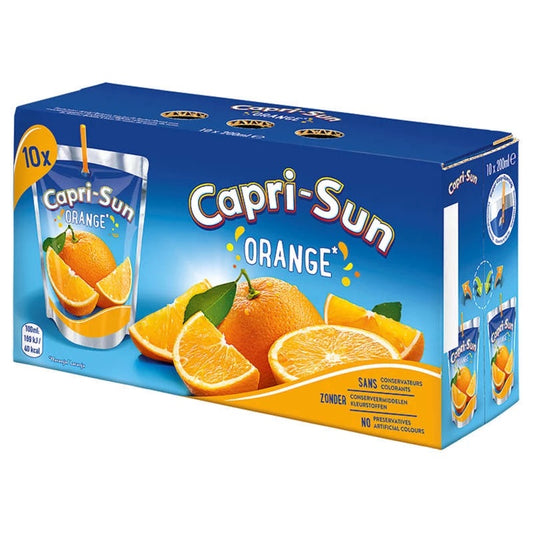 boites de 10 Capri Sun orange