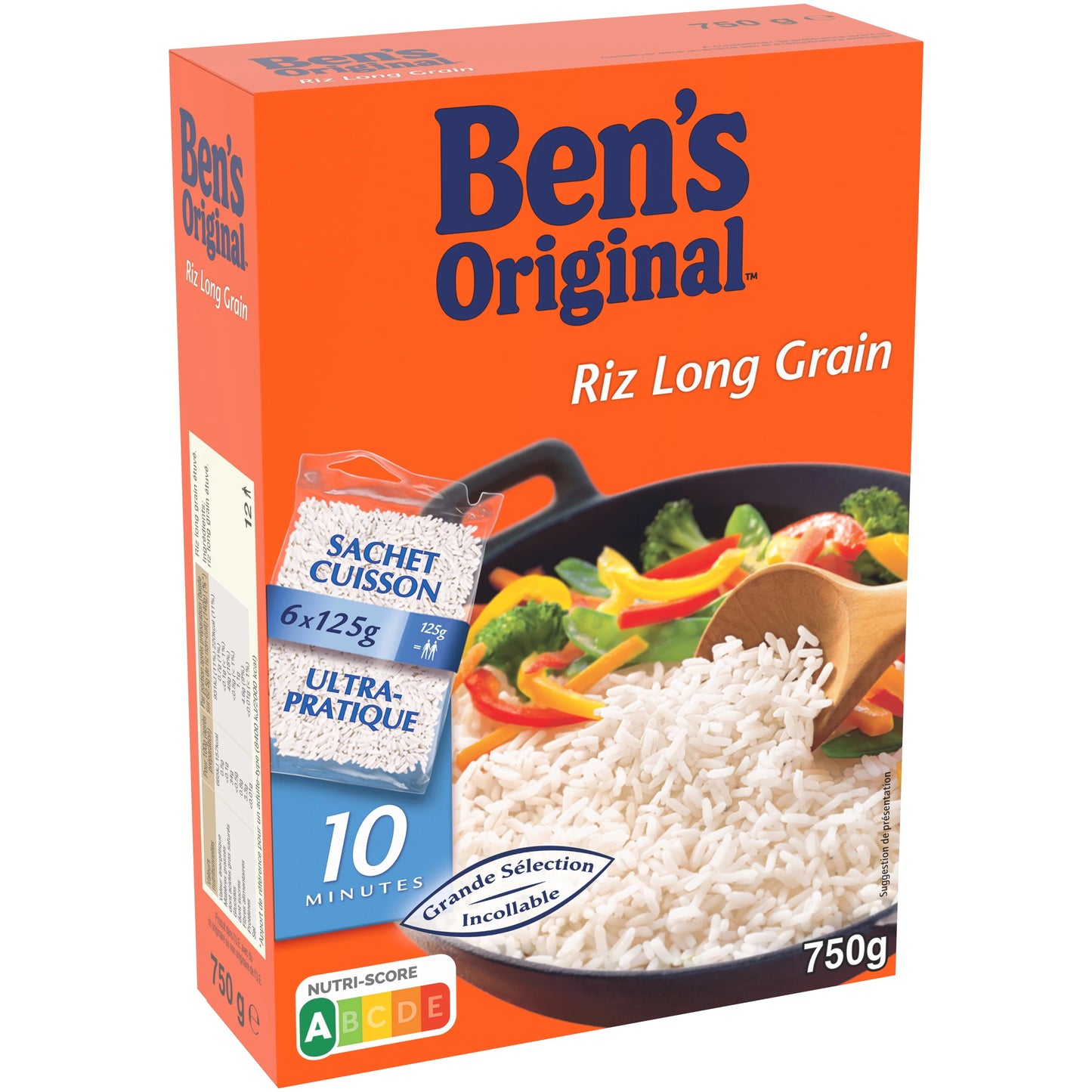 Riz long Grain BEN'S ORIGINAL 750g