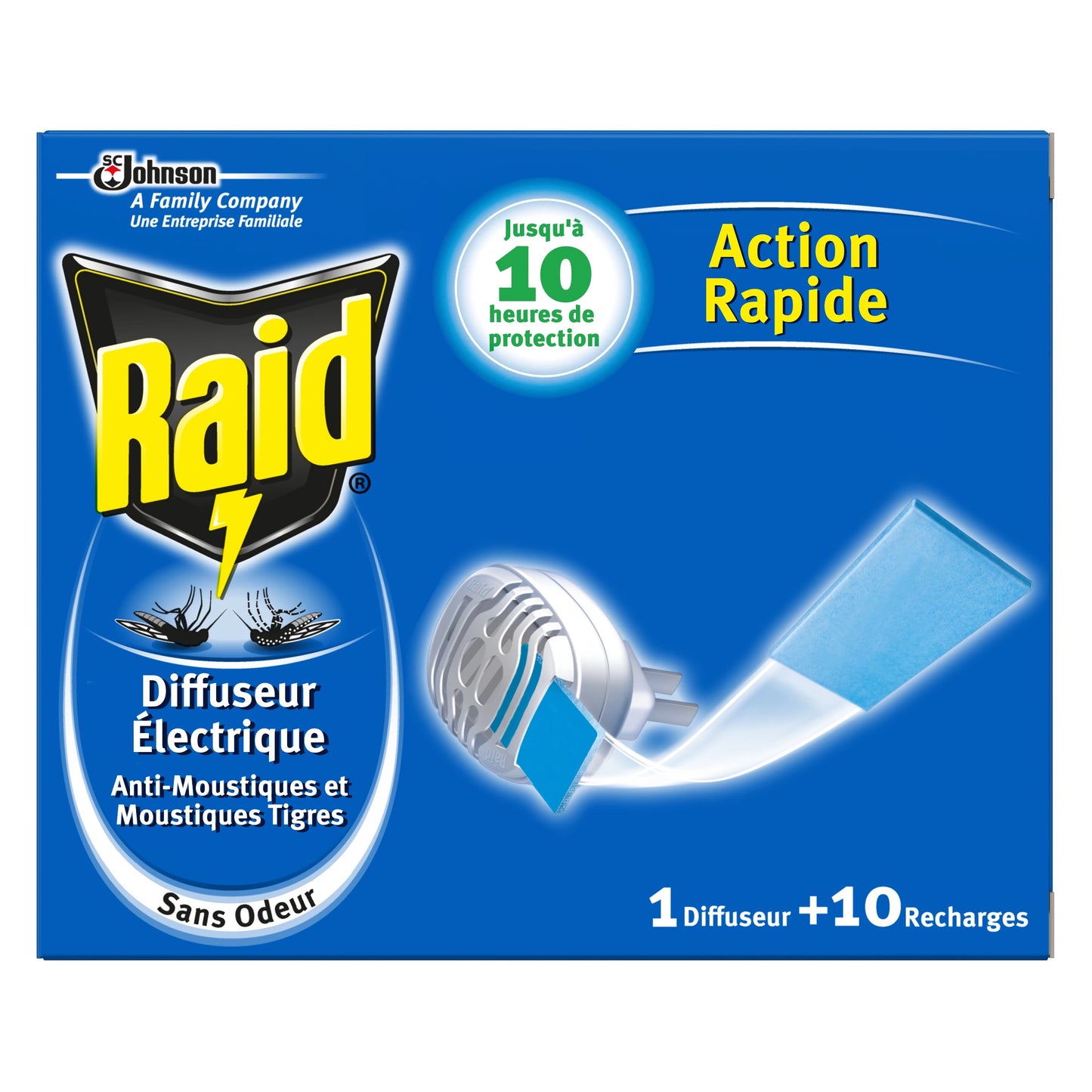 Anti-moustique diffuseur électrique RAID