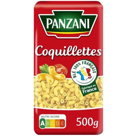 Coquillettes PANZANI 500g