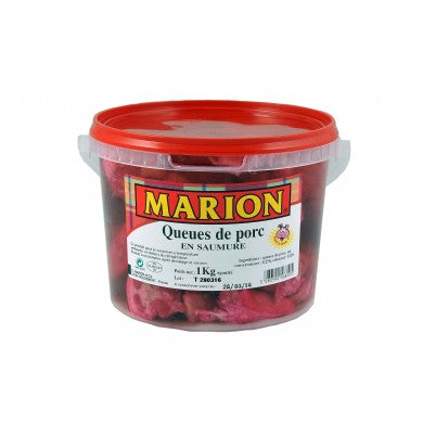 Queues de porc en saumure MARION 1 kg