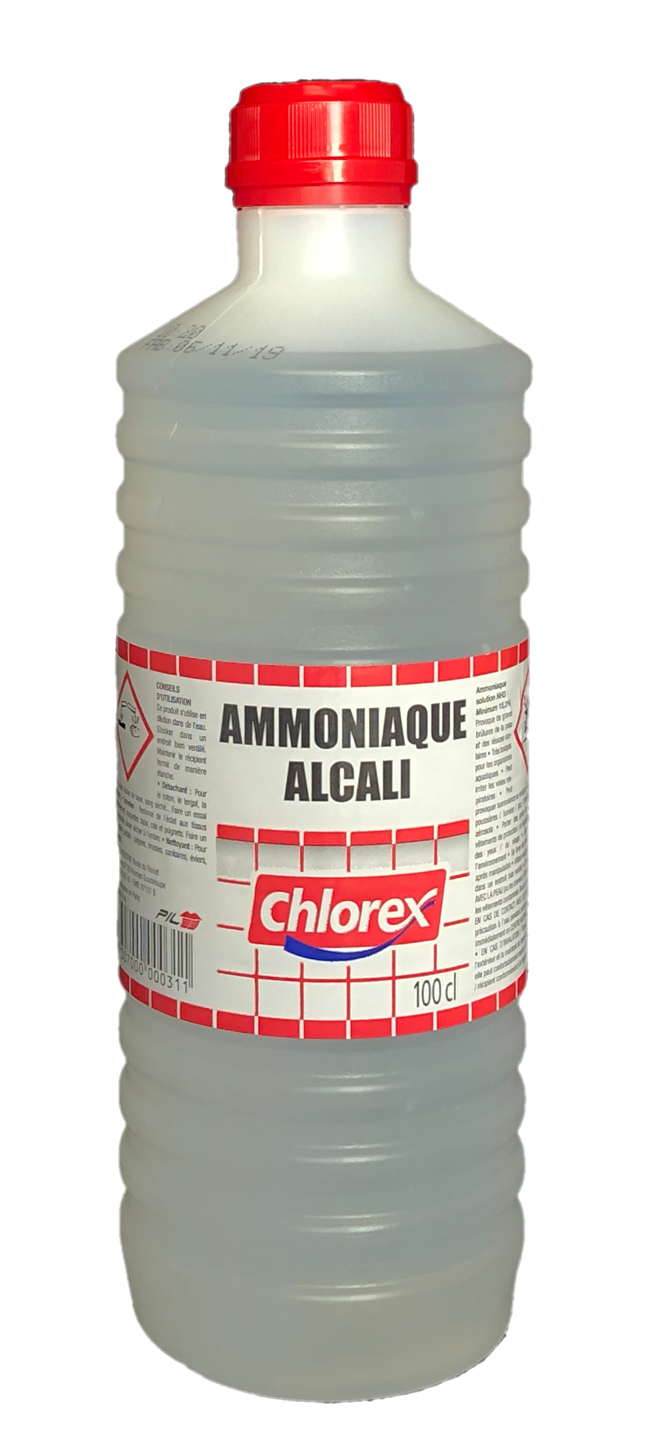 AMMONIAQUE ALCALI CHLOREX 100 cl