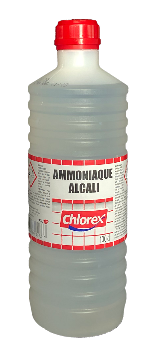 AMMONIAQUE ALCALI CHLOREX 100 cl