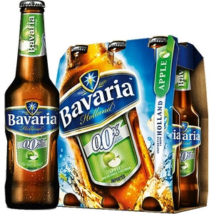 BAVARIA 0.0% apple 6x33cl