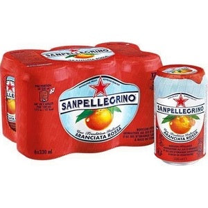 Canettes SANPELLEGRINO 6x330ml