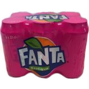 Canettes FANTA Exotique 6x33cl