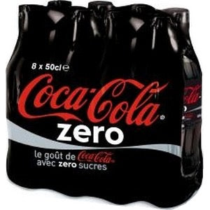 COCA COLA ZERO 8x50cl