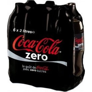 COCA COLA ZERO 6x2 Litres