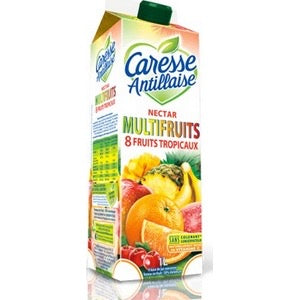 Caresse Antillaise nectar 8 fruits tropicaux 1 Litre