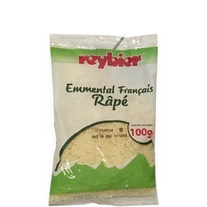 Fromage Râpé Emmental Français REYBIER 100g