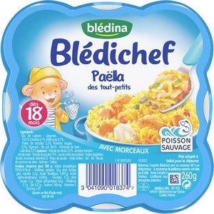 Blédichef BLEDINA Paella dès 18 mois   260g