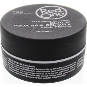 BLACK RED ONE AQUA HAIR GEL WAX 150ml