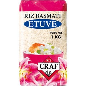 Riz BASMATI ETUVE 1kg