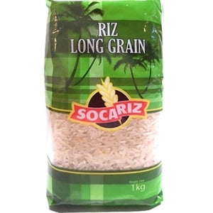 Riz long grain SOCARIZ 1kg