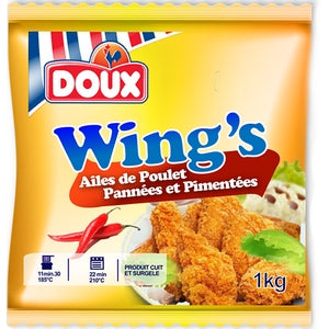 WING'S ailes de poulet pannées et pimentées DOUX