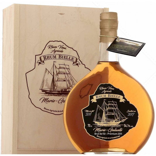 Rhum BIELLE MARIE- GALANTE brut de fut Hors d'age