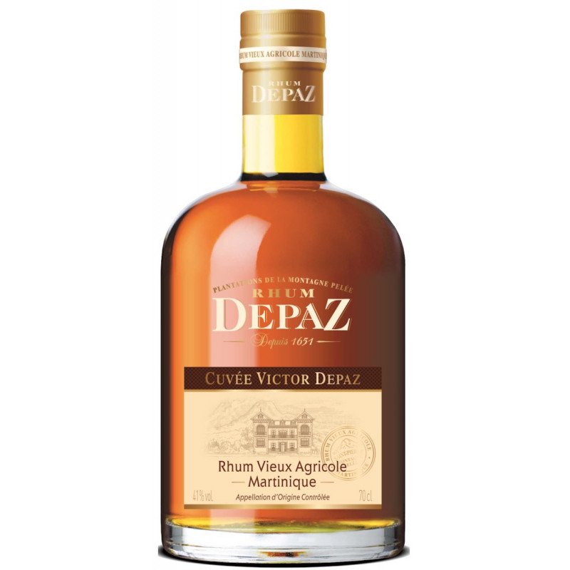 Rhum Vieux Agricole Cuvée Victor DEPAZ