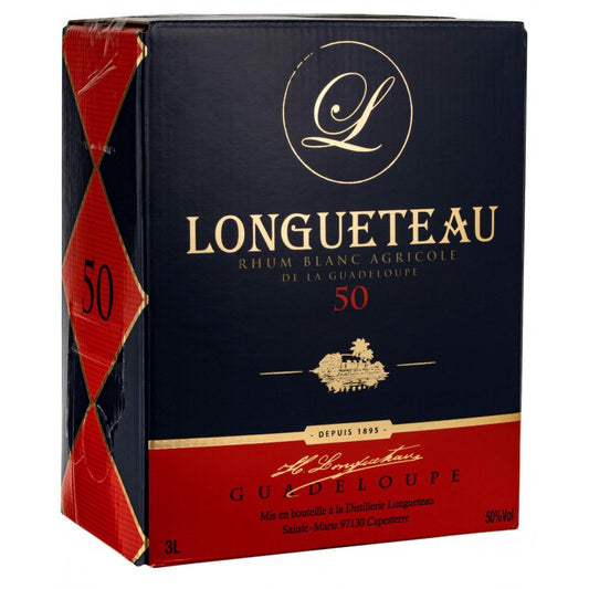 3L Rhum blanc Agricole LONGUETEAU 50