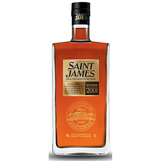 Rhum SAINT JAMES 2001