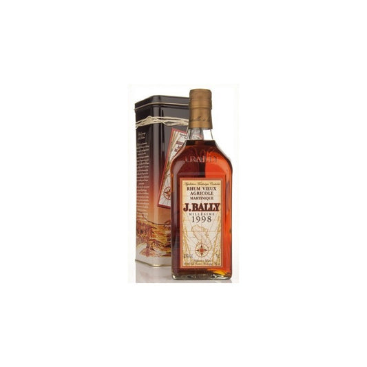 Rhum vieux Bally millésime 1998