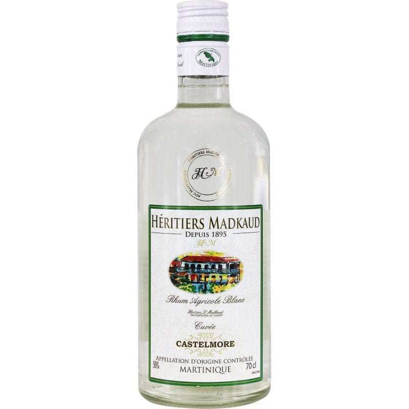 Rhum blanc Héritiers Madkaud Castelmore