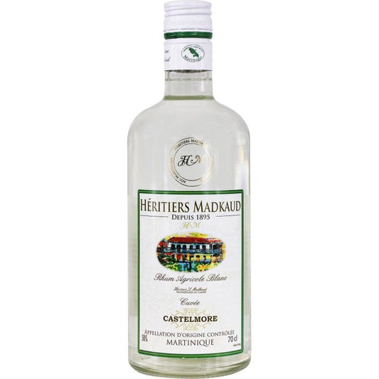 Rhum blanc Héritiers Madkaud Castelmore