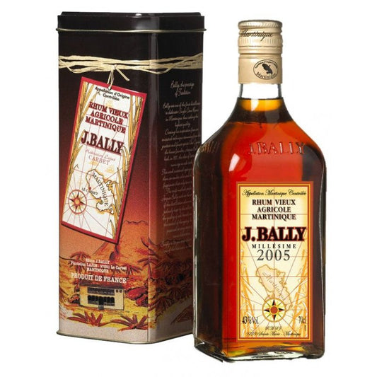 Rhum vieux Bally millésime 2005