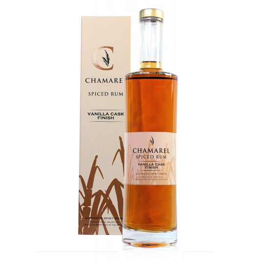 Rhum épicé Chamarel vanilla cask