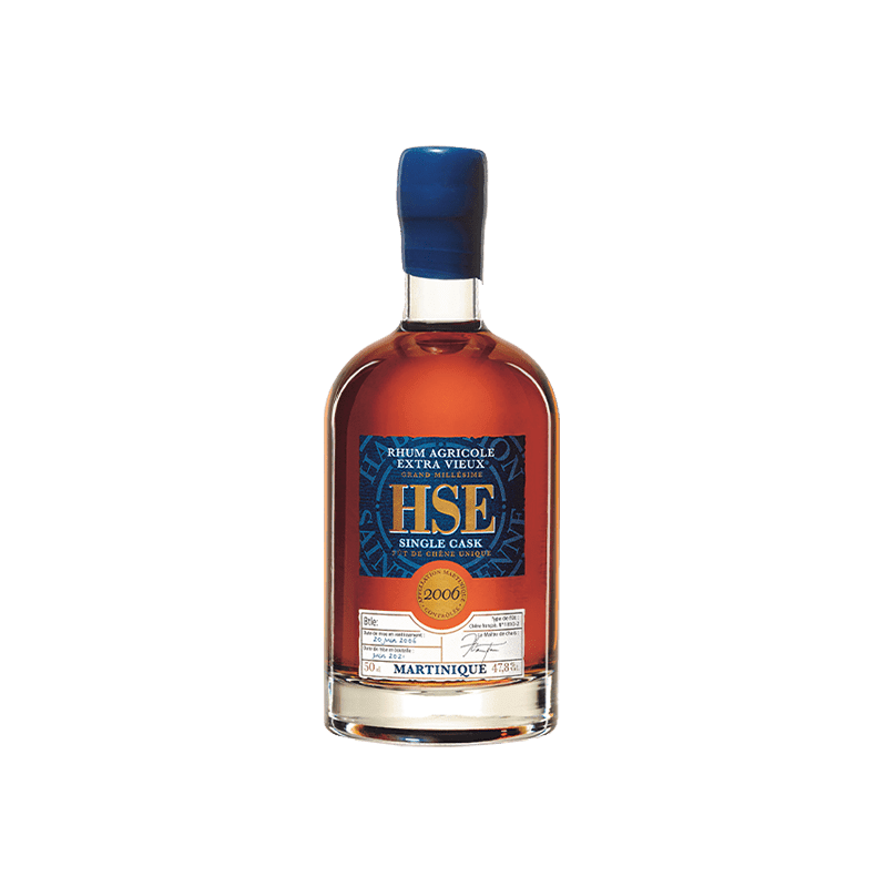 Rhum HSE Single cask 2003 Coffret bois