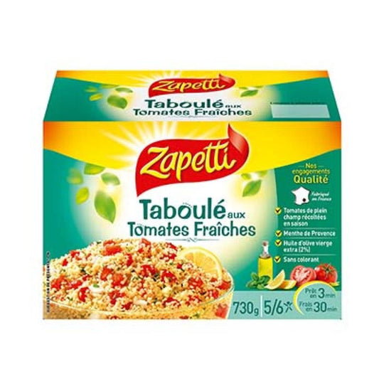 Taboulé aux tomates Fraiches ZAPETTI