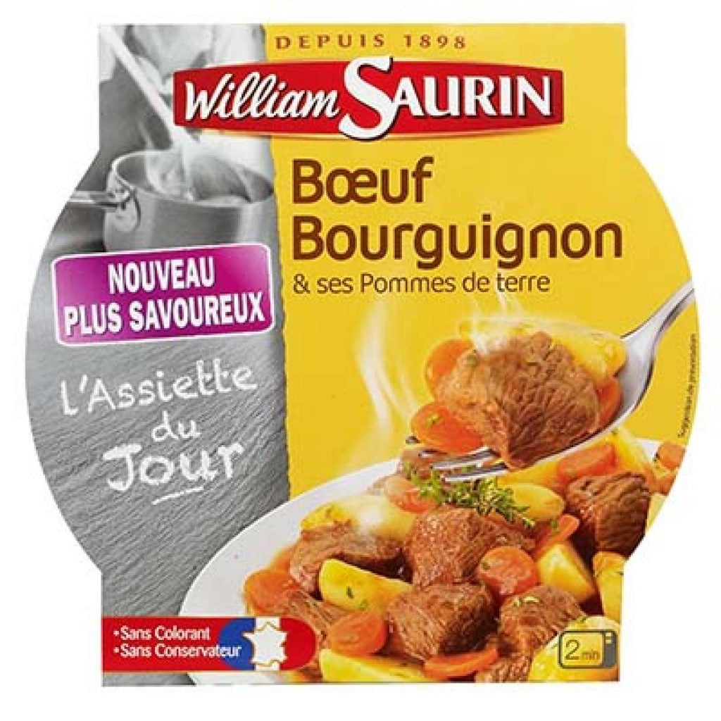 boeuf bourguignon William SAURIN