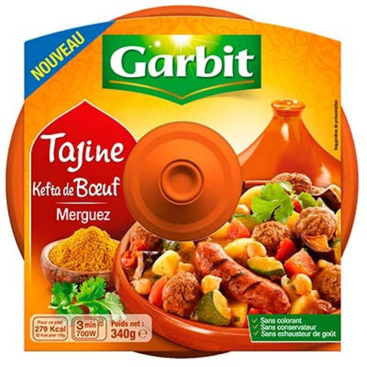 Tajine boeuf merguez GARBIT