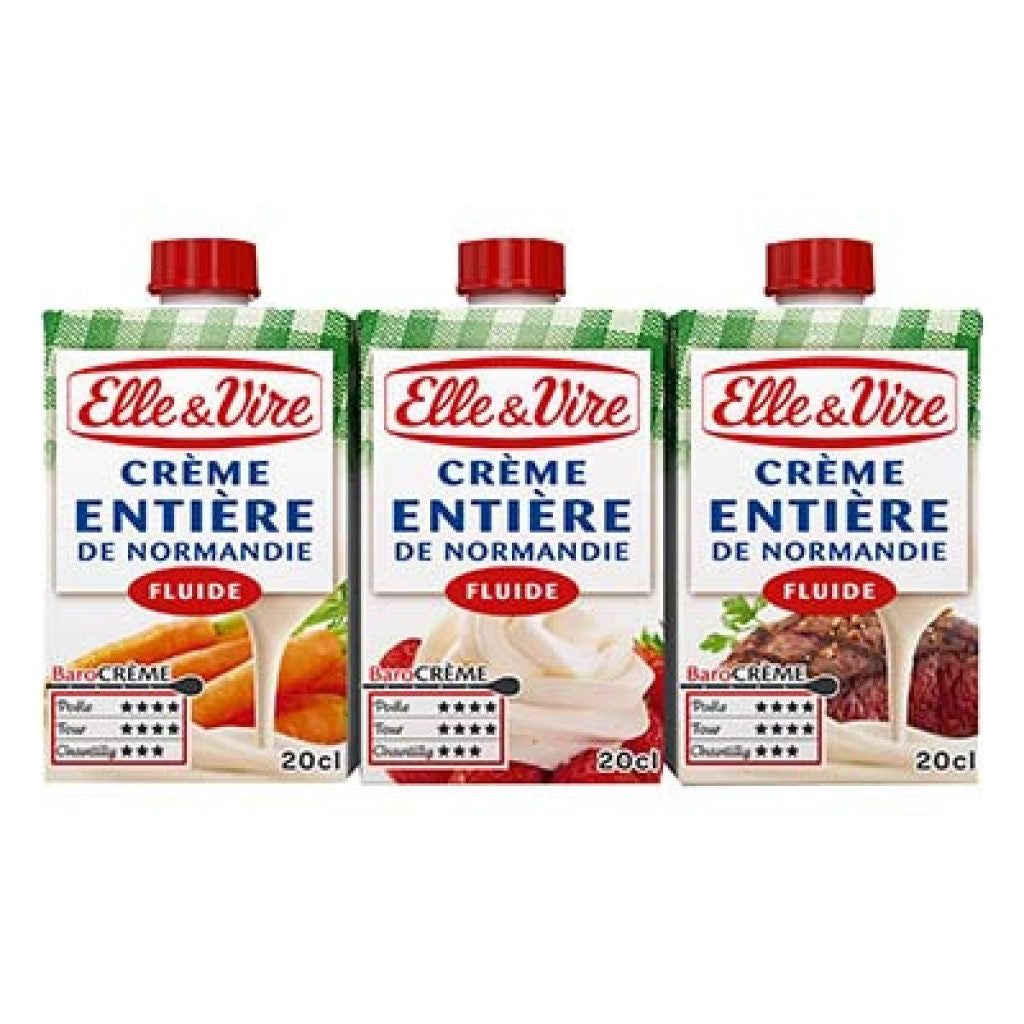 Crème entière fluide ELLE&VIRE