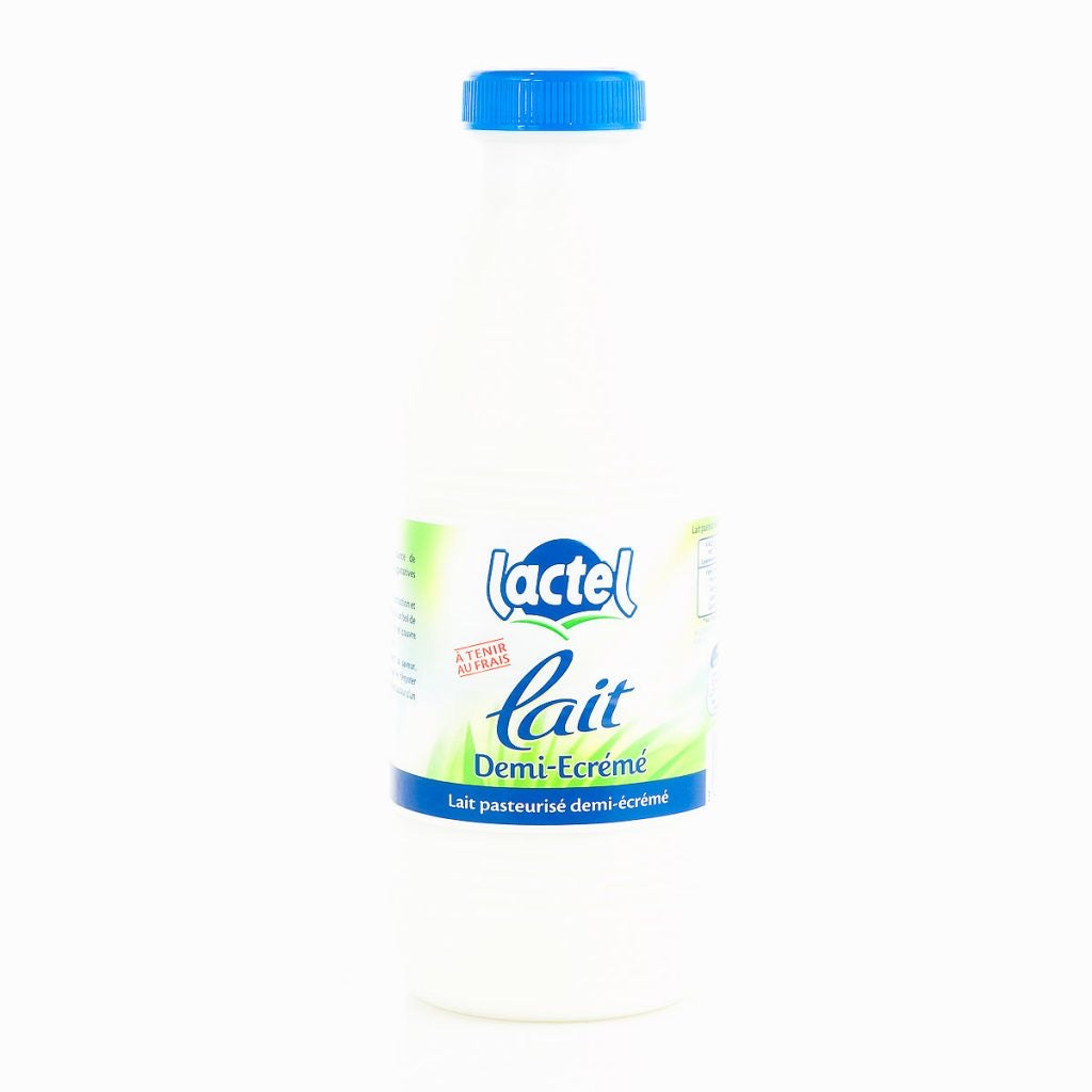 Lait demi-écrémé LACTEL 1Litre