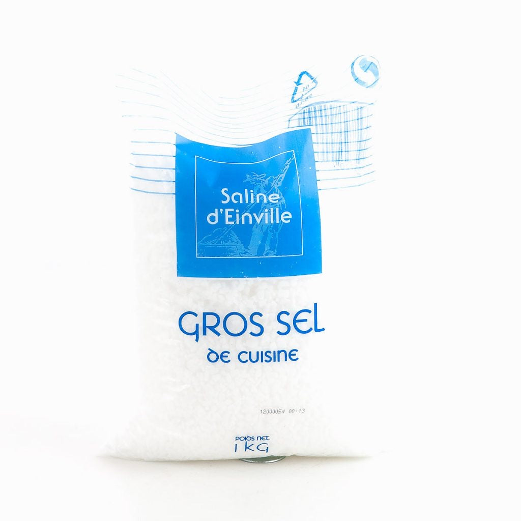 Gros sel de cuisine SALINE D'EINVILLE 1kg