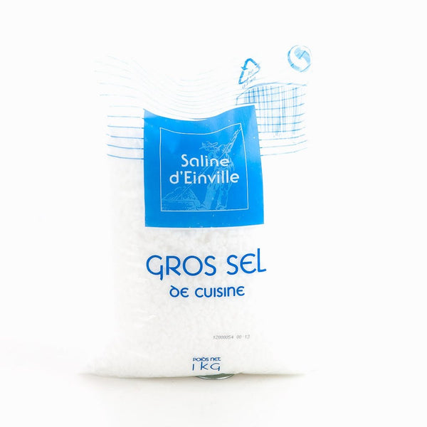 Gros sel de cuisine SALINE D'EINVILLE 1kg cartfrance