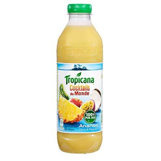 Jus cocktail du monde TROPICANA 1Litre