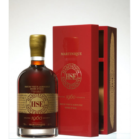 HSE Rhum hors d'âge Grande Réserve Millésime 1960 45%  70cl