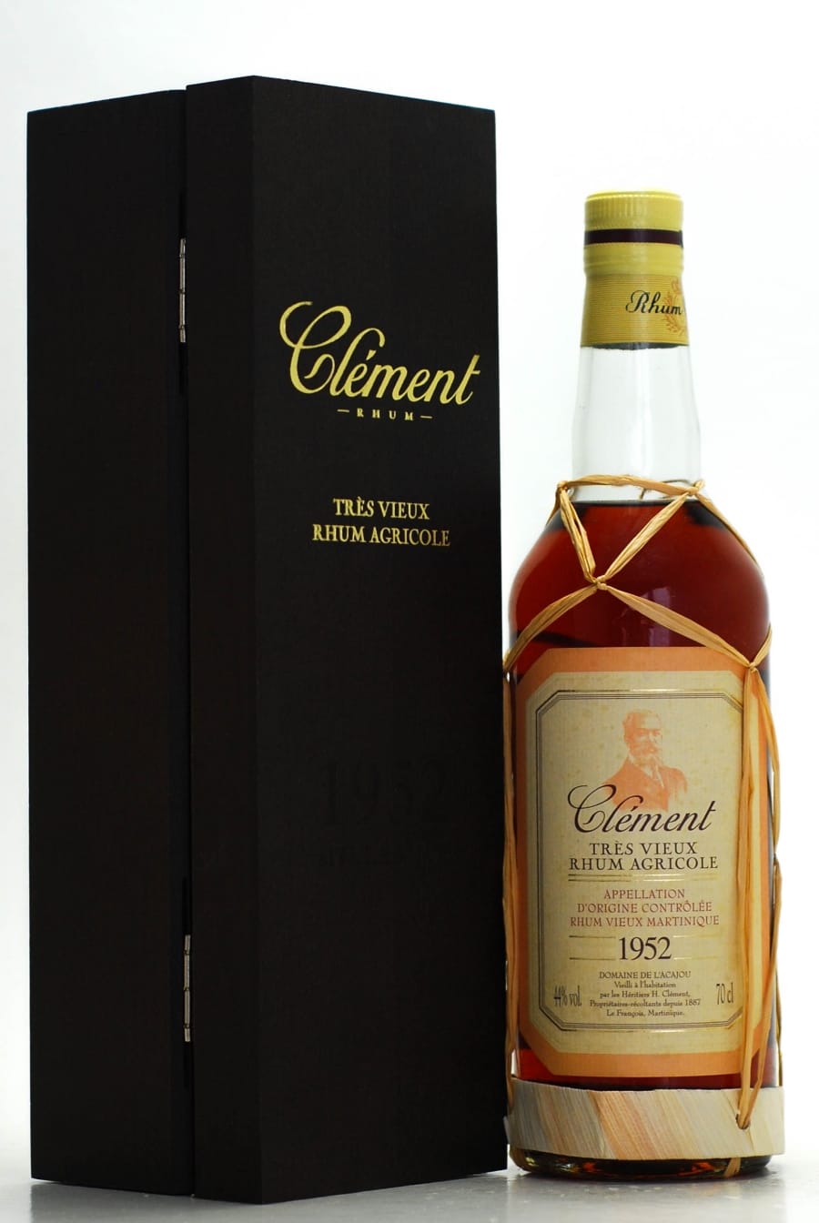 RHUM clément Millésime 1952 70cl rhum hors d'âge