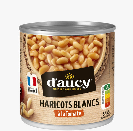 Haricots blancs à la tomate D'AUCY 4/4