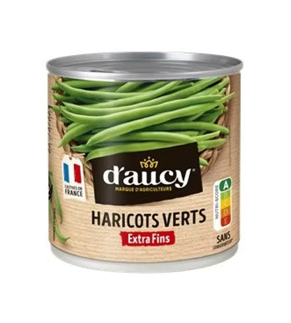 Haricots verts D'AUCY 1/2